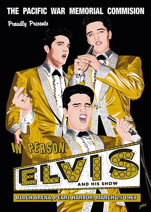 Jarod Art tribute to the last Live concert gave in 1961 till his return in Las Vegas in 1969 jarod-art.nl #Elvis2022 #ElvisPresley #ElvisHistory #rocknroll