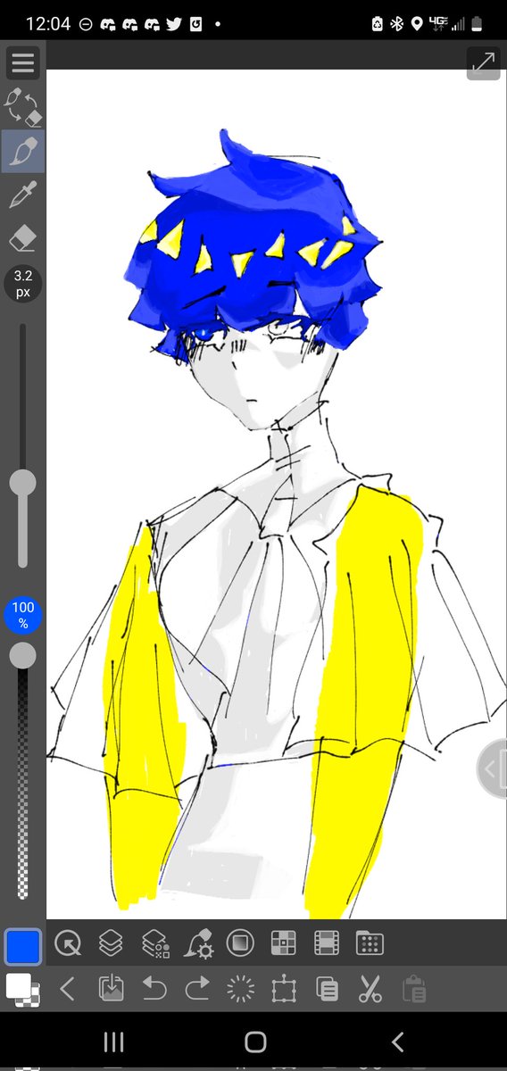 aromelon's tweet photo. phosu doodle when my power wasout https://t.co/VqVoIOgpkk
