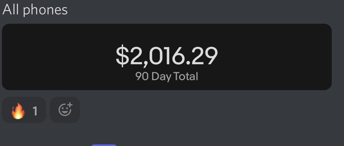 profit_lounge's tweet image. FREE PHONE LOOP➰

Why pay full price when PL members cop for FREE

Want access to this new crazy loop?📲

DROP A RT AND KEEP YOUR DMS OPEN📥