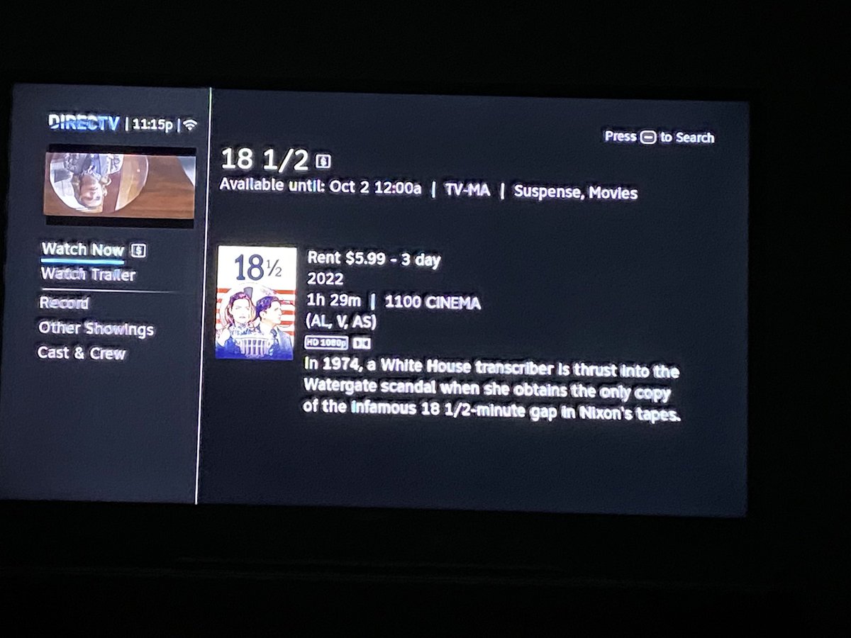 DanMirvish's tweet image. Hmmm, what to watch on #DirectTV? How bout @18andAHalf … there it is!!