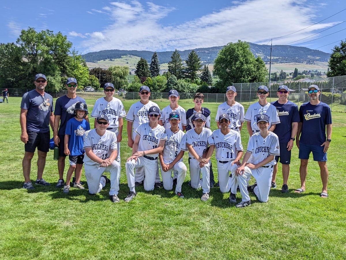 RCBAChuckers's tweet photo. The 15uAA Chuckers team finished their season in first place in their division with a 33-5-1 record.  They are headed to the semi finals of the Valley of Champions tourney in Kelowna after a 3-0-1 round robin!   #keeponchuckin https://t.co/YrqhGvVXme
