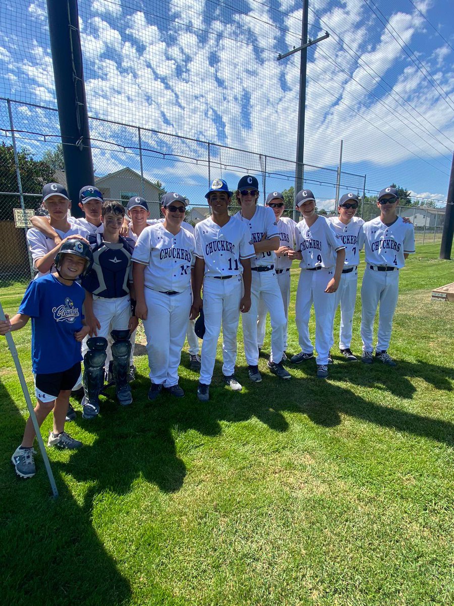 RCBAChuckers's tweet photo. The 15uAA Chuckers team finished their season in first place in their division with a 33-5-1 record.  They are headed to the semi finals of the Valley of Champions tourney in Kelowna after a 3-0-1 round robin!   #keeponchuckin https://t.co/YrqhGvVXme