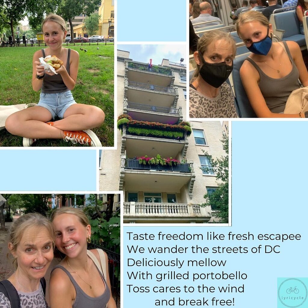 What a joy to break loose for a few hours with my younger daughter! We traipsed the backstreets and bought a delicious picnic lunch from Hip City Veg.

#alittleescape #minibreak #minigetaway #motherdaughterfun #walkDC #hipcityveg #plantpowered #pla… instagr.am/p/CgGDWAIMvgm/