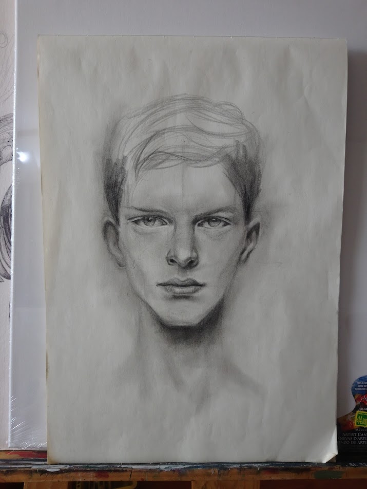 chamoestudio's tweet photo. Rostro en proceso
Clases Online desde mi taller Mirandela Bogota - Colombia
Técnica lápiz 8b, sobre papel straza
#carboncillo #art #arte #dibujo #drawing #charcoal #charcoaldrawing #dibujos #retrato #sketch #portrait #artist #lapiz #artwork #grafito #ilustracion #Chamoestudio https://t.co/fVGU0f6XTJ