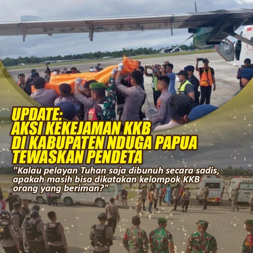 _alyua8's tweet photo. KKB harus ditindak tegas oleh aparat !
Polisi di Papua mengecam, penembakan terhadap 10 warga di Kampung Nogolaid, Papua.

#KKBDiluarBatasKemanusiaan
Duka Untuk Indonesia https://t.co/3inpiUc1NM