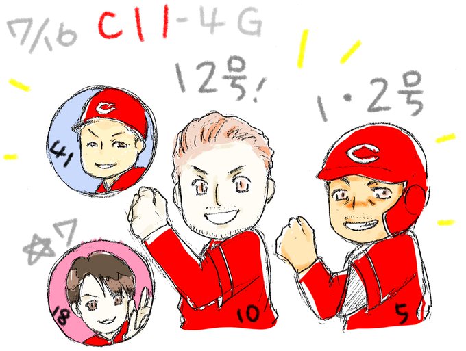 広島カープのtwitterイラスト検索結果 広島カープのtwitterイラスト検索結果