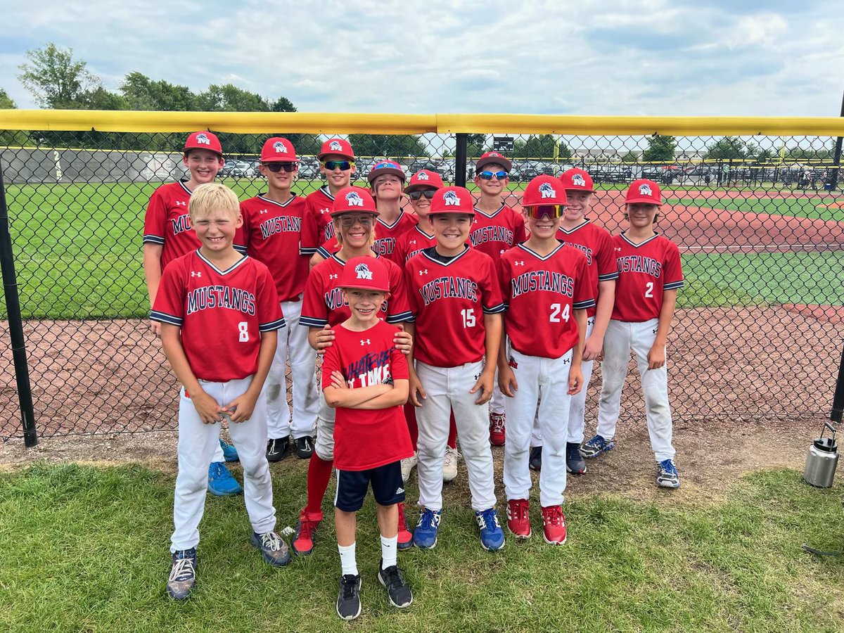 <a href="/1MustangsNation/">Indiana Mustangs</a> early risers. Your <a href="/INMustangsSpark/">Indiana Mustangs - Sparks</a> takes the field in the final 4 tomorrow. Game starts 8am at GP field 19. Let’s fill the stands with Red Mustang fans and push the boys to victory. 3/4 game at 8, 2/3 game at 12 and Championship at 2:15. Come spend the day w/ us