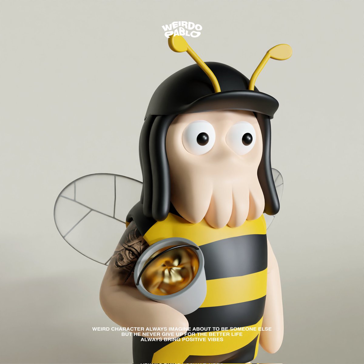 WeirdoPablo's tweet photo. 🍃 LISTED🍃
Pablo is wake up from his hibernation
#AAAY (The bee)
https://t.co/nrshjz0xKv
#AAAZ (The Hunter)
https://t.co/TZ8gEcJgcG
Price: 0.0075
Polygon Blockchain https://t.co/1Ge122by2q