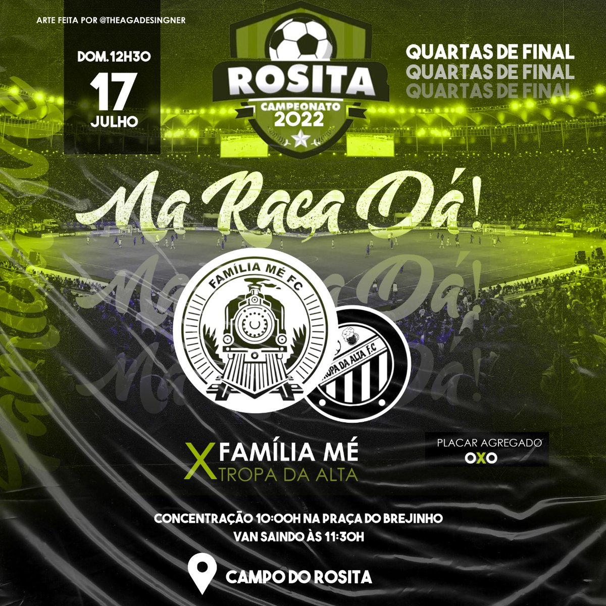 FamiliaMeFC's tweet photo. Na Raça Dá! 💙🖤🔥 https://t.co/rxkaKBpckz