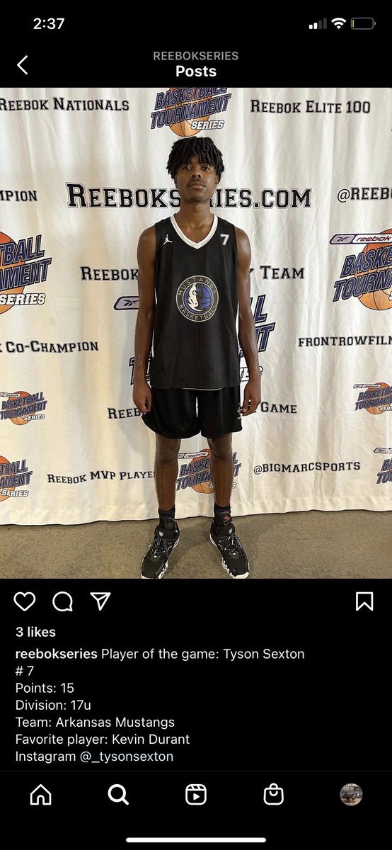 ArkMustangs's tweet photo. 2-1 for the day
1st game: Win vs Tune Squad 42-28
2nd game: Win vs Bulldogs 51-47
3rd game: Loss vs Larry Hughes Basketball Association (LHBA) 68-54

First game tomorrow @ 8:50 at Cape Girardeau SportsPlex 

@ReebokSeries @BallerTV @ARBballRankings @geeksNathletes @CoachClarke78 https://t.co/pIu3U4ohRV