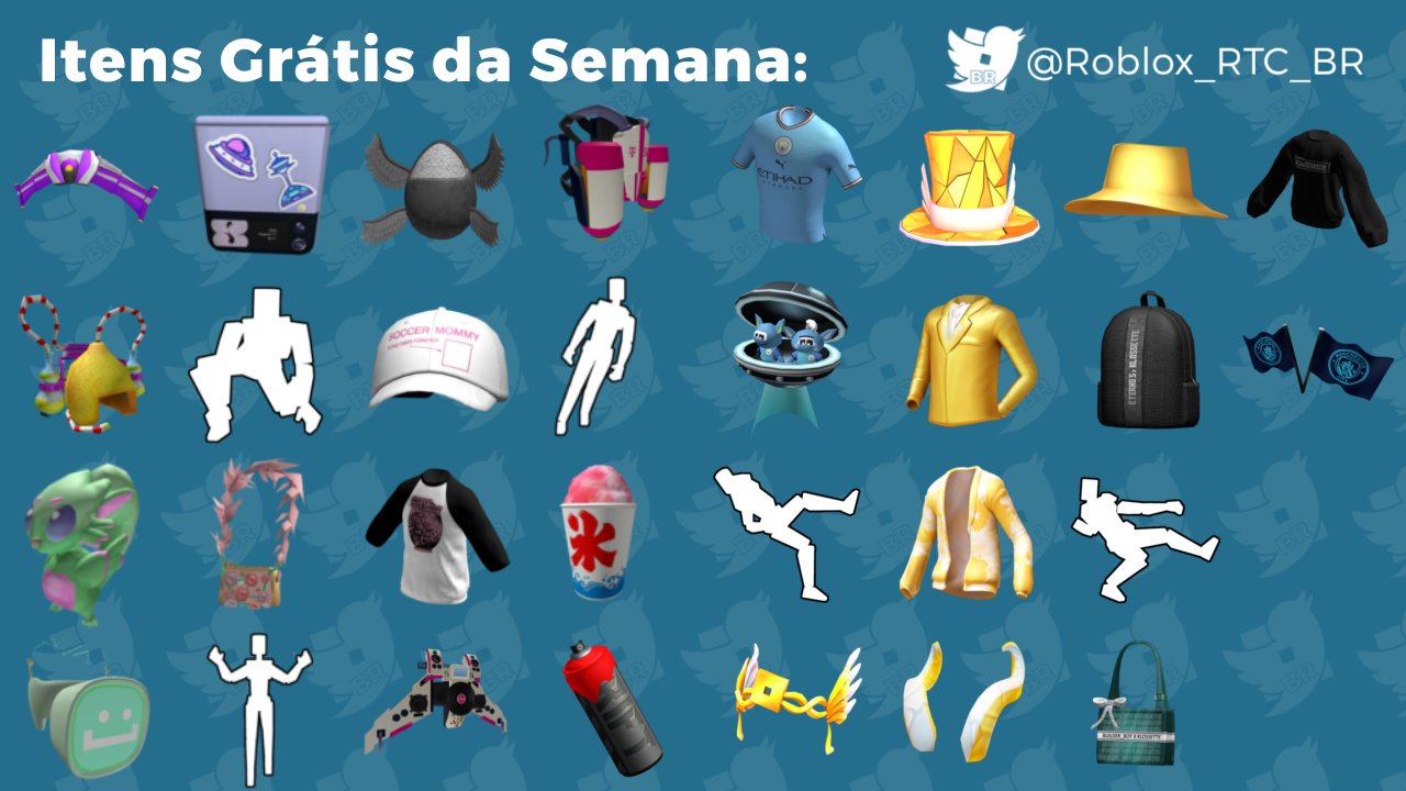 ITEM GRÁTIS! COMO PEGAR 2 ITEM GRÁTIS - ROBLOX 