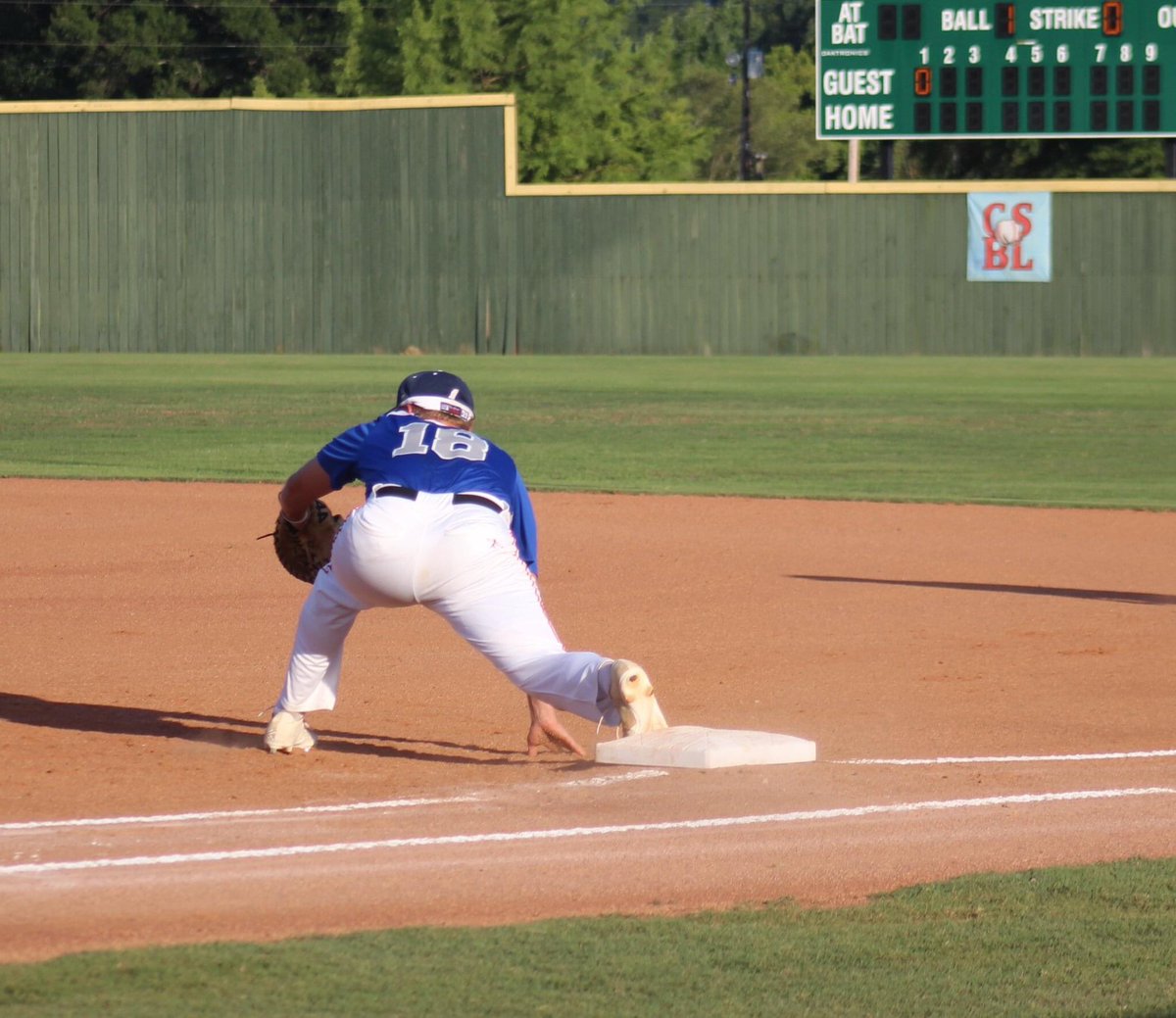 Generalscotton's tweet photo. @jelicarter of @BMC_BSB goes 3-3 with a 2B and 3 runs scored in today’s 11-9 win over the @DealersDelta to move to 16-3 on the summer in the @cottonstates https://t.co/DtC5BI91tP