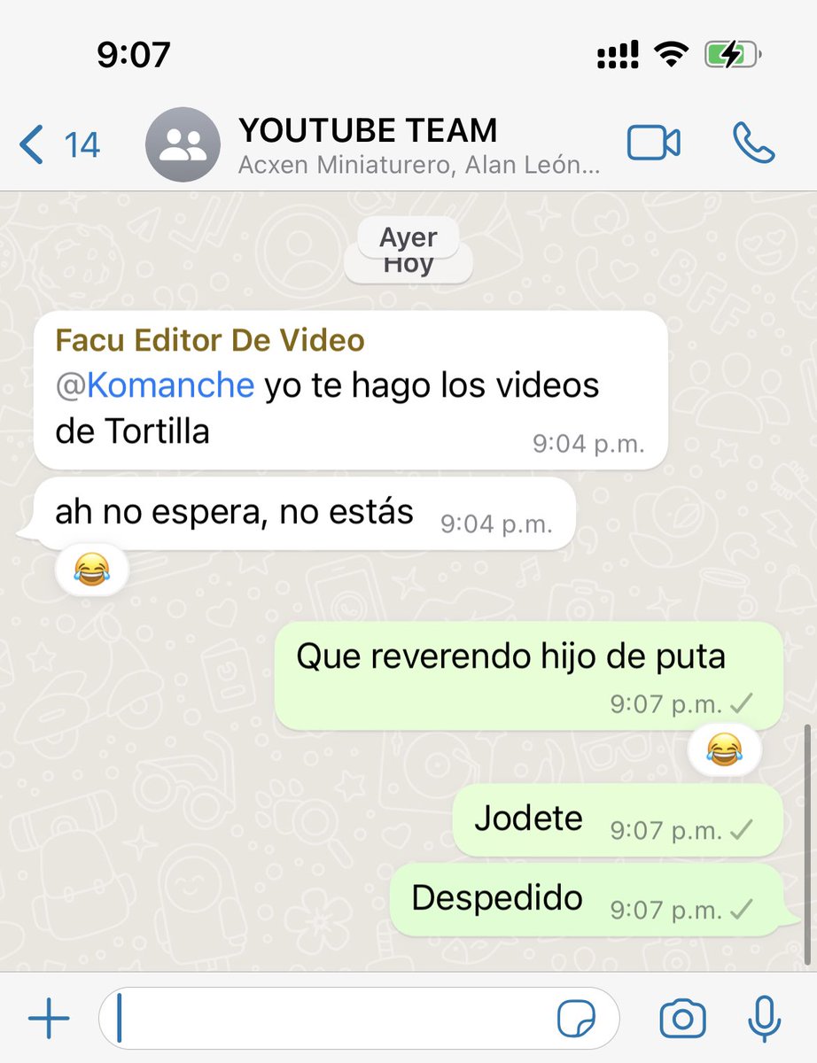 Komanch's tweet photo. Es que ya ni mis editores me respetan https://t.co/Q7dbkKGC2b