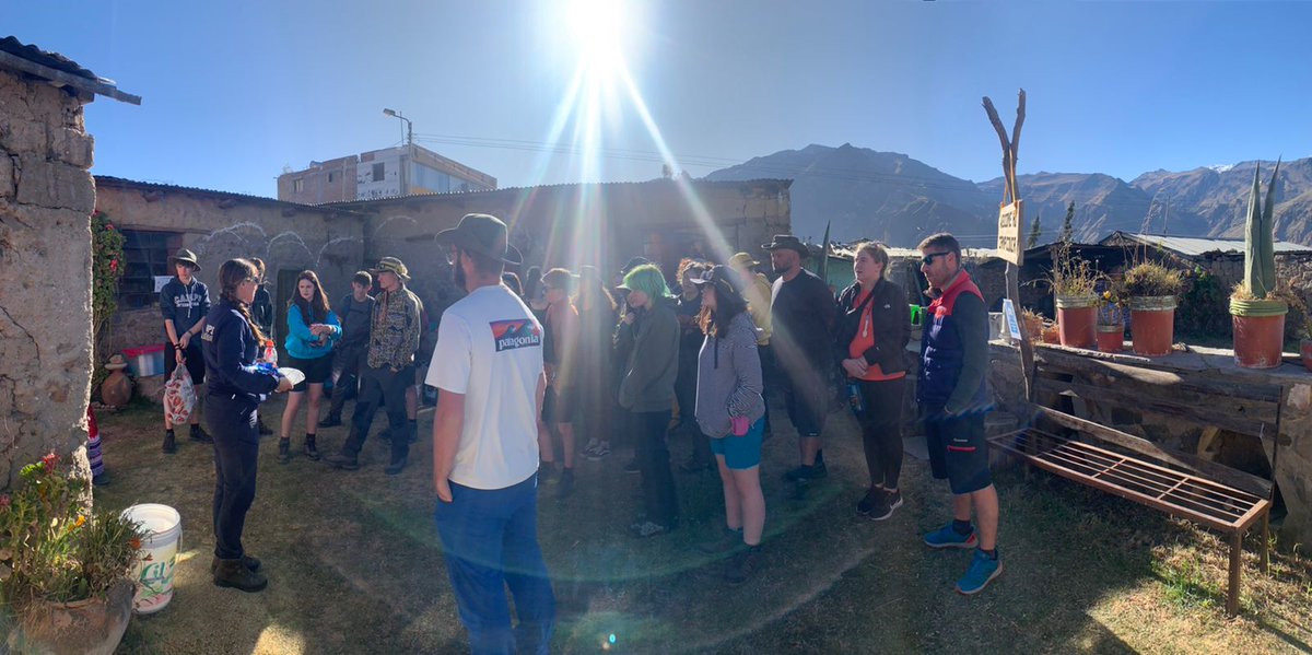 campperu's tweet photo. #TeamPuka received the camp and projects briefing on arrival to #CampColca. They will begin the construction of a dental office for the medical center of the community 💪😊 @CampsInt #dosomethingamazing https://t.co/3dQTXFWhh9