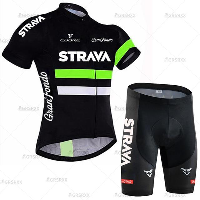 FASHION_COLL's tweet photo. STRAVA Cycling Jersey Men Set Bib Shorts Set 2021 Summer Mountain Bike Bicycle Suit Anti-UV Bicycle Team Racing Uniform Clothes R$ 266.28 #FashionCollectionStore #STRAVA #Cycling #42353644normalcyclingset3s https://t.co/uI7N6sQqTE