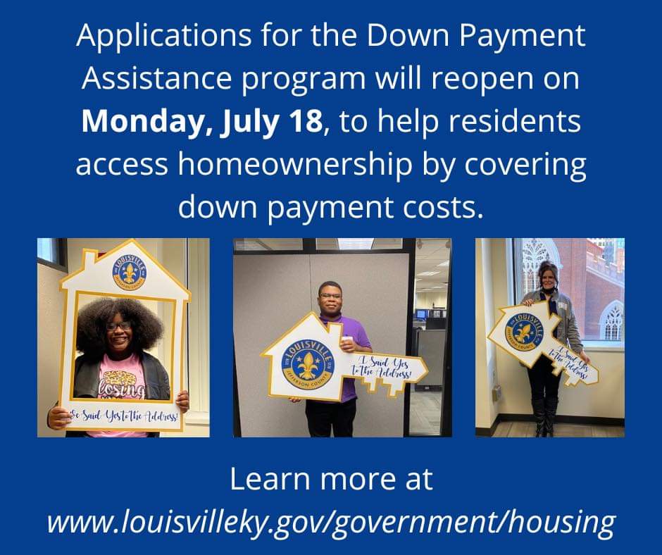 Louisville Metro Government Down Payment Assistance Program