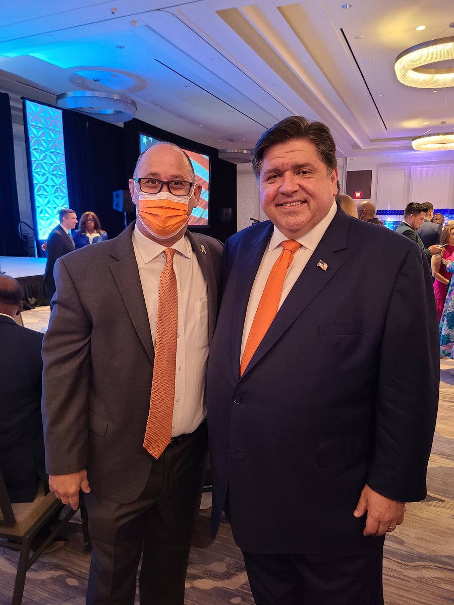 fred_guttenberg's tweet photo. Honored to be invited to the Florida Dems meeting tonight in Tampa.  I must say that I saw what I would call the best political speech that I have ever seen delivered by Keynote speaker @GovPritzker. https://t.co/ZCzNABrQAJ