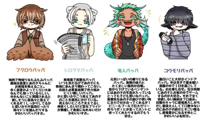 @omarumaru_1 パッパを…どれかお好きなパッパ1人を描いてください…!!!お丸さんの絵柄で見てみたいです!よろしくお願いします❣️ 