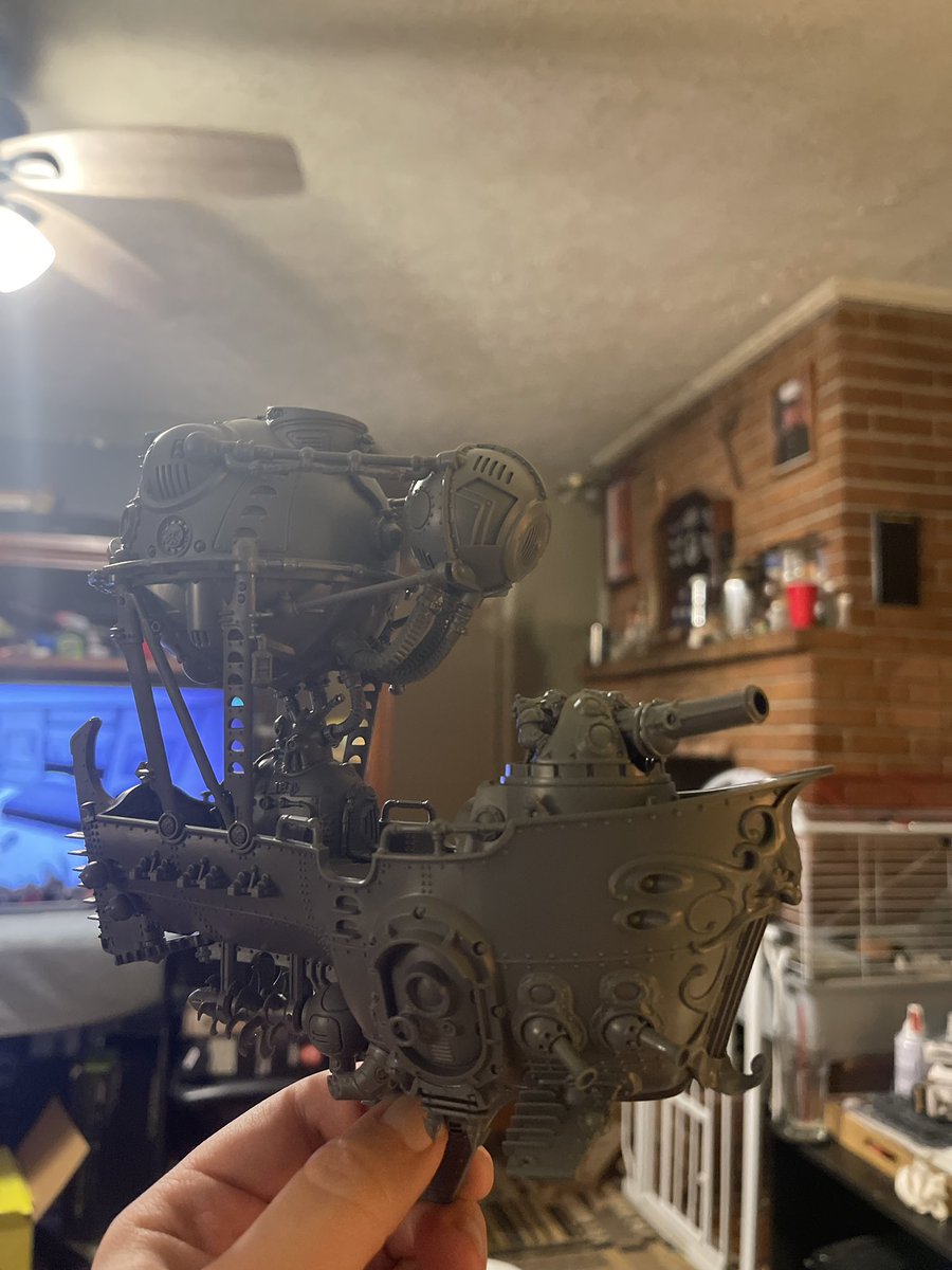 EirthisGaming's tweet photo. Current Work in Progress. KO Ironclad only a little painting left to do. This is one of my favorite works and it’s being done for this years animosity campaign. https://t.co/VOpVqI1j1W