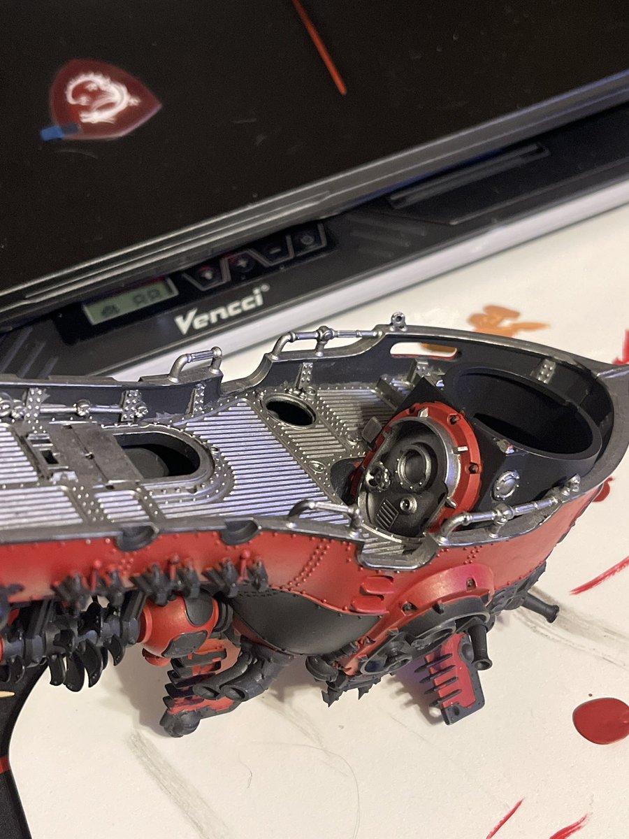 EirthisGaming's tweet photo. Current Work in Progress. KO Ironclad only a little painting left to do. This is one of my favorite works and it’s being done for this years animosity campaign. https://t.co/VOpVqI1j1W
