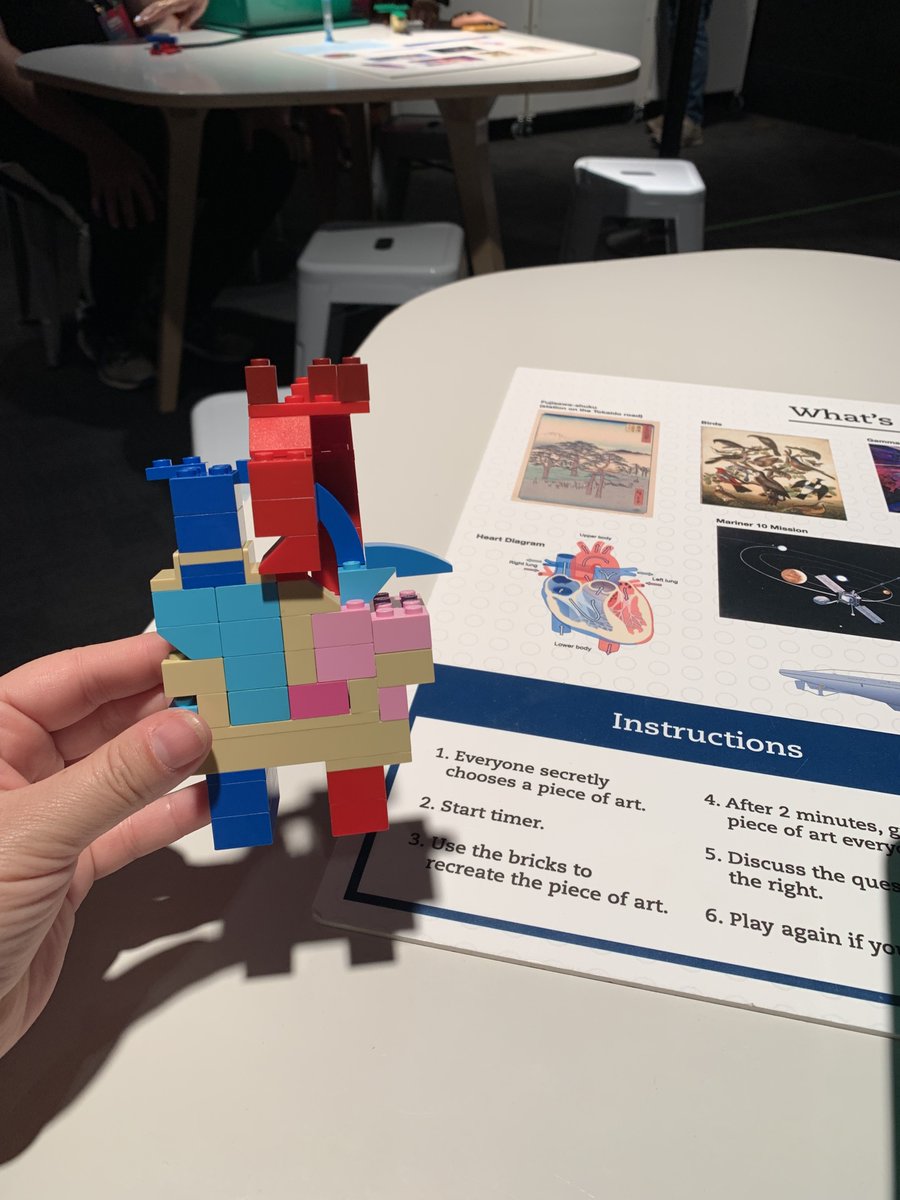 qubitbyqubit's tweet photo. #CSTA22 After Hours social at @msichicago?? I think yes! Did you know that LEGOs have been used in materials research for quantum computing? They're a surprisingly useful insulating plastic: https://t.co/UhnUdfQYCI https://t.co/g7CFxHX9lA