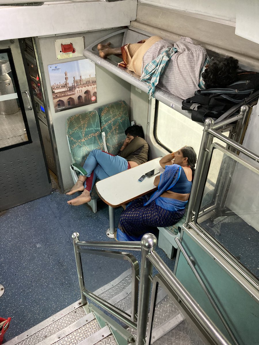 colin_pete's tweet photo. 22707 Tirupati double decker is a free loaders train. Absolute apathy of toilets and no water too! Pnr 6605727071. @SCRailwayIndia @drmvijayawada https://t.co/FPVz6ZsCIT