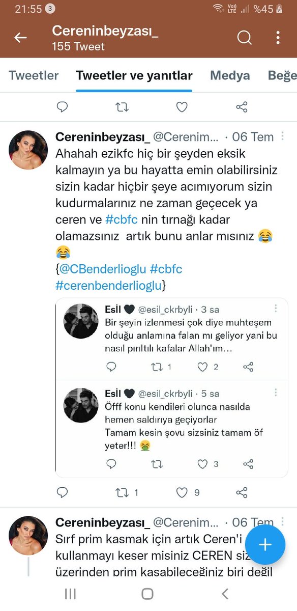 🤣 işte budur demek birilerini kudurtmuşum buda süper keyfim yerine geldi ayrıca yirtilsanizda  ceren hanım kötü bir oyuncu vasat 20 yıldan sonra bir karekteri taklit etmis ekstra bir efor sarf etmesine gerek bile yok kopyala yapıştır 😅 yapmış oyunculuk muş ya hehe #EDHO