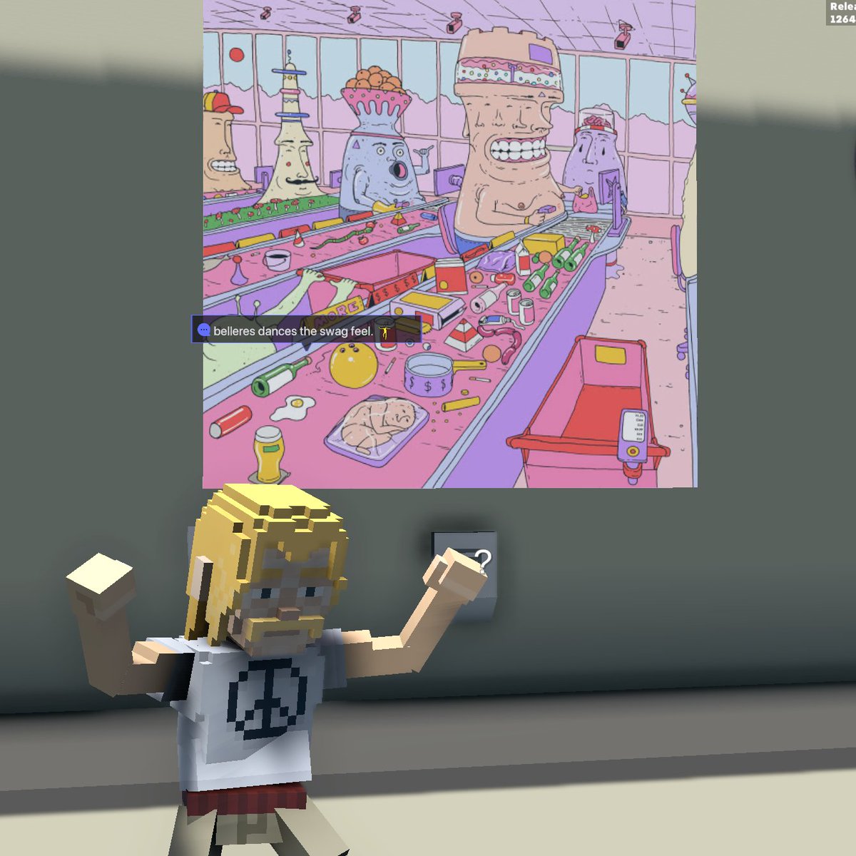 bell_eres's tweet photo. @TheSandboxGame @SuperRare I just participated in the #TheSandbox weekly contest for a chance to win 200 mSAND! I found the art piece, check out my screenshot below!
👇 https://t.co/rSSXUNvr6N