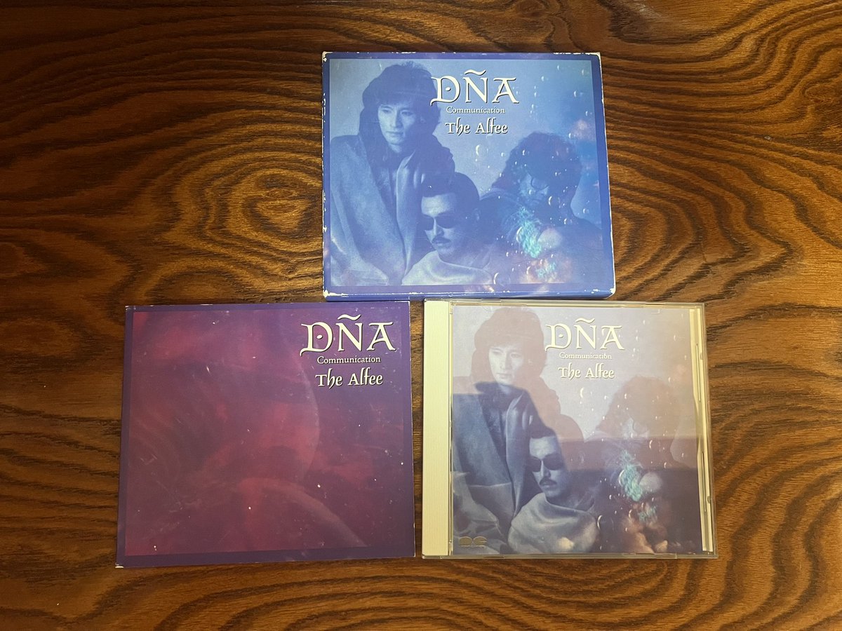 alfreein's tweet photo. THE ALFEE アルバム
「DNA Communication」
#THEALFEE
#アルフィー
#桜井賢
#坂崎幸之助
#高見沢俊彦
#HeartOfJustice
#悲しみが消える時
#NervousBreakdown
#ふたりのGraduation
#BlackDoctor
#JustLikeAmerica
#HighHeelResistance
#WindTune
#DNAOdyssey
#終わりなきメッセージ
#アルフィン999 https://t.co/o2KUctaRYe