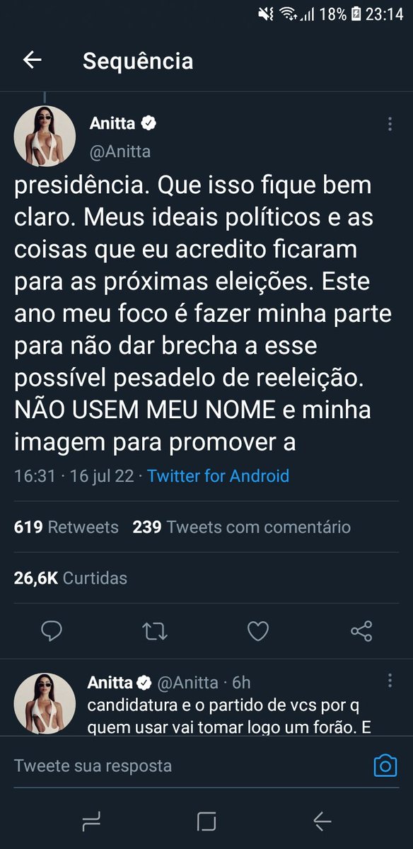 lhe_morena's tweet photo. @jairbolsonaro Faltou por os outros tbm kkkkk https://t.co/e8e9MJAb2H