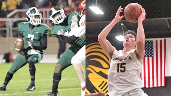 CalHiSports's tweet photo. 2021-22 Grid-Hoop All-State Team.
15-players broken up into three parts.
Includes Ray-John Spears (Sacred Heart Cathedral) &amp; Dylan Lawson (Fullerton Sunny Hills).
@SHCathletics @KasselMedia @HaroldAbend @ocvarsity @shlancersbball 
https://t.co/NCUbpyoX3u https://t.co/kdoLLNZZ4P