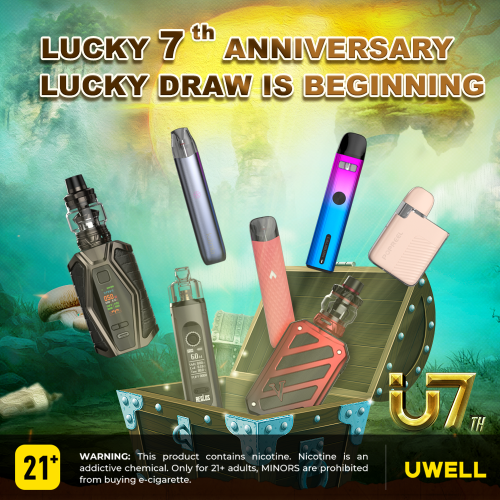 Uwelltech's tweet photo. Seventh Anniversary Event

We are going to hold a 7th Anniversary event on 7.19.

Prize:
- 5 fans get a 7th Anniversary gift box
- 2 fans get KOKO Prime mystery box

Time: 7.19 - 7.25

Are you looking forward to it? https://t.co/aDlmN609iF
