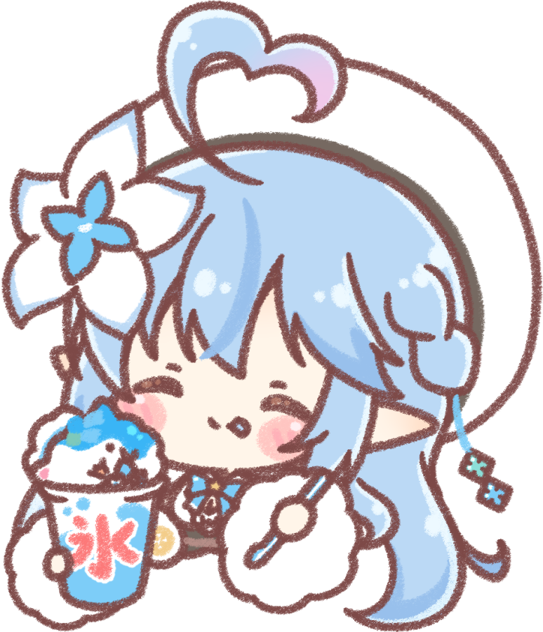 ホロライブ こちら活動素材用に透過イラストも添えさせていただきます どうせなら水着で描い みたらしねこのイラスト