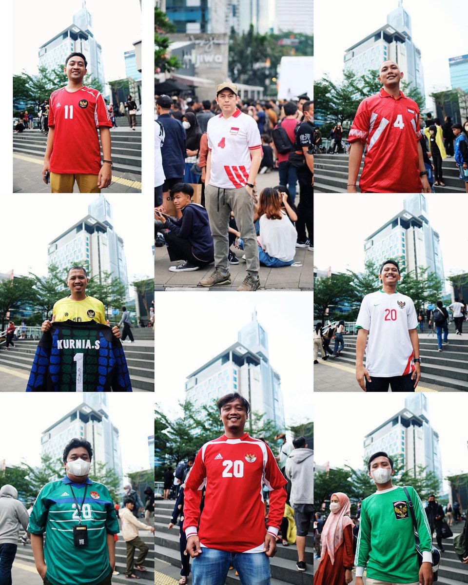 Officialkjti's tweet photo. Kalo ini abang2 yang kemarin pakai Jersey Timnas indonesia di #CitayemFashionWeek #jerseyshowoff #jerseymeetup bareng @Jerseyforum kemarin โค๏ธ๐ฎ๐ฉ https://t.co/NeOmkW7IwK