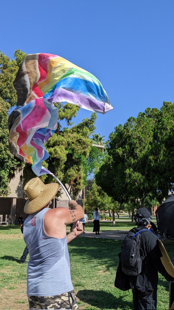 mrsvikingbunny's tweet photo. Photos from the #TransJustice march at the #azstatecapitol in #Phoenix https://t.co/gjGtmjaXEI