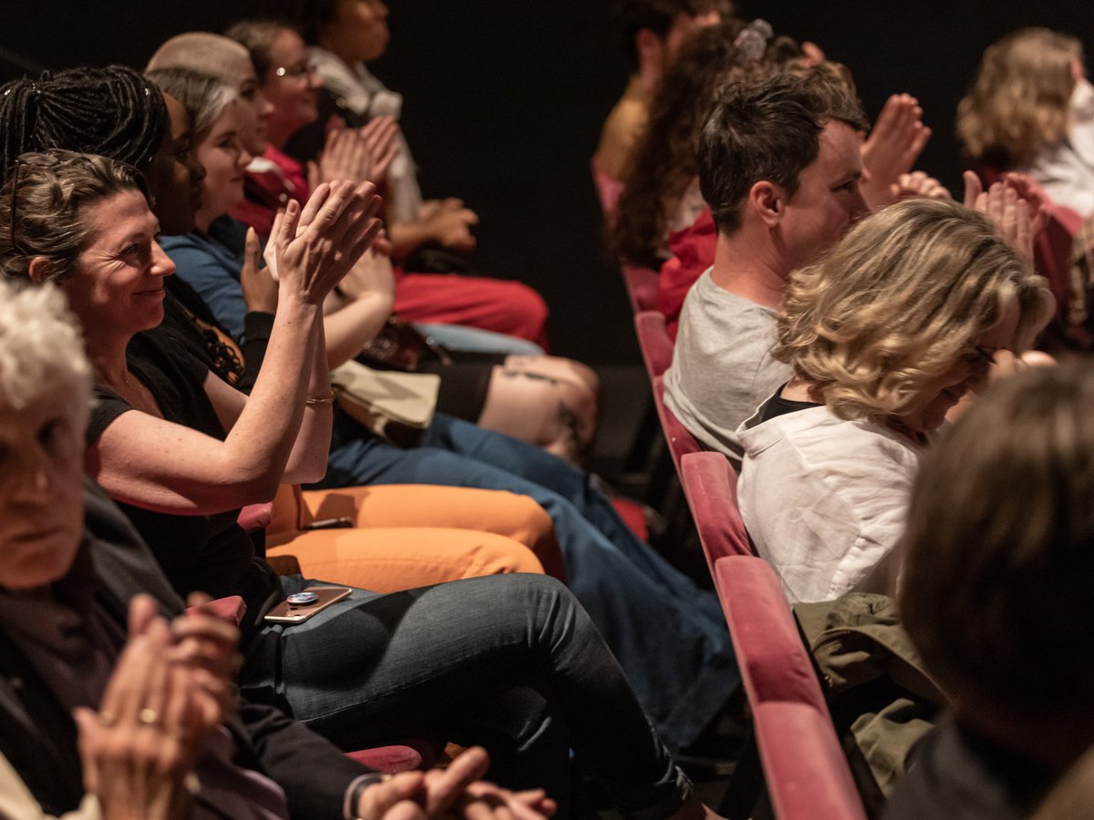 AbbeyTheatre's tweet photo. At last week's Reel Mix premiere as part of #05Fest, John Connors, @roisinelcherif, Esosa Ighodaro, James Riordan & Colm Summers were each asked to make a short film using the same script. After the screening, we discussed the differences in the 5 interpretations ✨
📸 Ste Murray https://t.co/uUCCKQjB7e