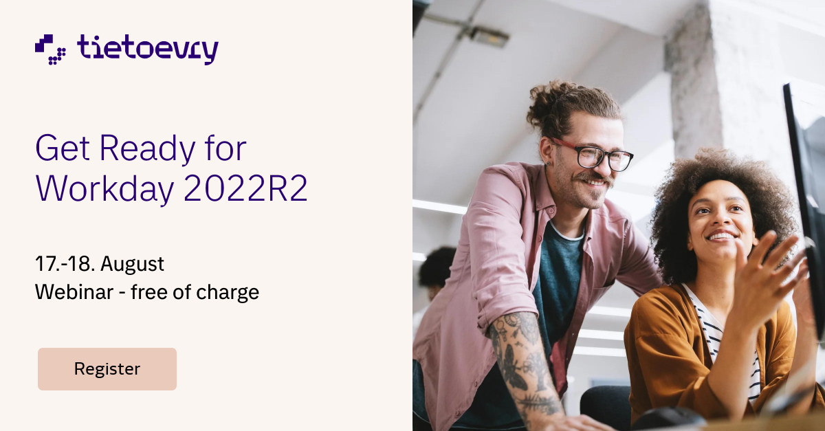 Tietoevry's tweet photo. What's new in #Workday? How to make the most of the new key features? Register for Get Ready for Workday 2022R2 and find out.
https://t.co/lyZcMHfXLQ******
#WorkdayHCM #WorkdayFinancials #AdaptivePlanning #WorkdayExtend #workdayintegration #HRIS #digitalHRinsights https://t.co/nc7y09SKz4
