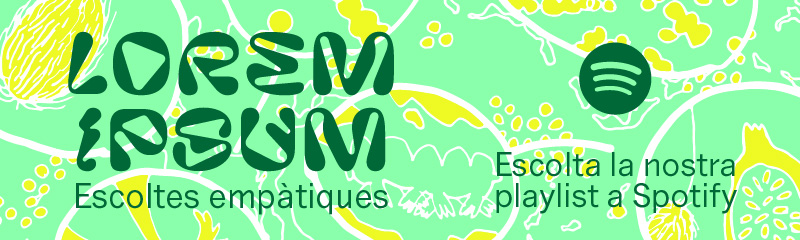 MACBA_Barcelona's tweet photo. 🎶 Posa't els auriculars i escolta la #playlist de #LoremIpsumMACBA 2022, una selecció de temes dels artistes que hi participen: @stine_ja, @TAAHLIAH i @Vuelan_Palomas, entre d'altres.
🎧 https://t.co/rzFBU1ZXvN https://t.co/IVVBjqY9L4