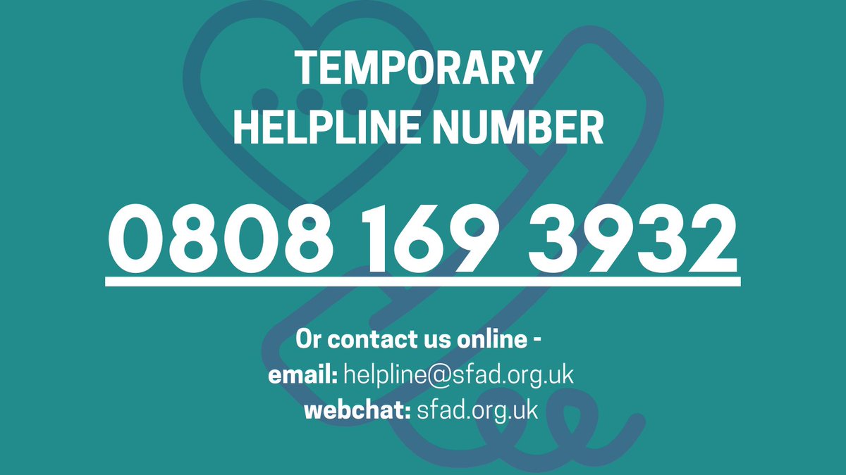 ScotFamADrugs's tweet photo. ⭐ IMPORTANT INFO ⭐

Tomorrow we are switching to our temporary helpline phone number. If you, or someone you know, is concerned about someone else's alcohol and/or drug use, please use this number to contact our helpline 💜 https://t.co/GivUFJaHmN