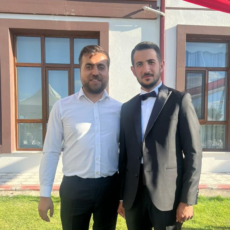 muratceylan_tr's tweet photo. @akcankayagenc te beraber yol yürüdüğümüz, değerli kardeşim @bugradastann ve Kübra kardeşimizin düğün törenine katılım sağladık.

Kendisine ve eşine bir ömür boyu mutluluklar diliyorum. https://t.co/QwprCPxNas