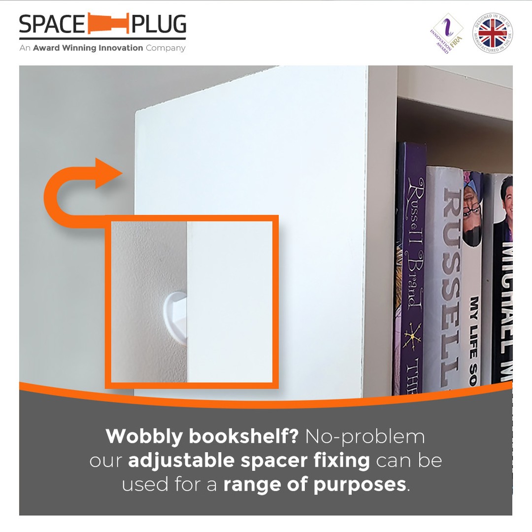 Space_Plug's tweet photo. Making wobbly bookshelves and furniturea thing of the past. Our adjustable spacer fixing can be used for a range of purposes. https://t.co/nuevTeQOjS
#notjustforkitchens #furniturefitters #plumbers #carpenters #kitchenfitters #kitcheninstallations https://t.co/t5cW8MUiRF