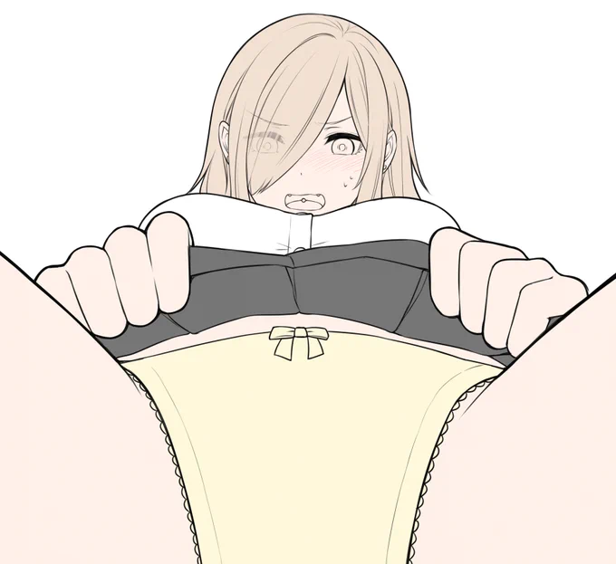 今日はパンツの練習🐣可愛く塗りたい! 