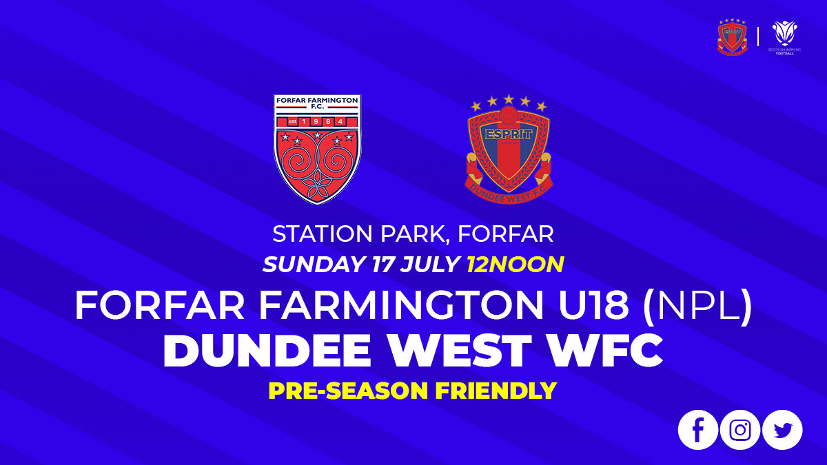 GAME DAY - Our ladies travel today to <a href="/Farmington_FC/">Forfar Farmington FC</a> for their first preseason friendly in preparation for the <a href="/SWFLeagueOne/">Barclays Scottish Women's League One</a> season.