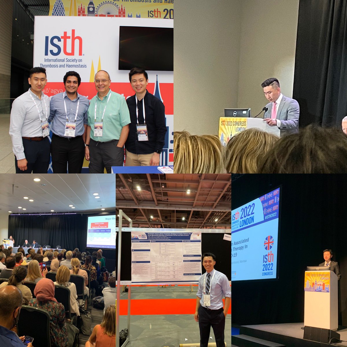It was a pleasure presenting/learning in 🏴󠁧󠁢󠁥󠁮󠁧󠁿@#ISTH2022 and hearing amazing works by <a href="/HarryLi_MD/">Harry (Pei Ye) Li</a> <a href="/EshaghpourAli/">Ali Eshaghpour</a> <a href="/roger_kou/">Roger Kou</a> and others.

Thank you to <a href="/crowthrm/">Mark Crowther</a> and <a href="/MarcCarrier1/">Marc Carrier</a> for supporting all these avenues of research and trainee development!

<a href="/uOttawaMed/">uOttawa | Faculté de médecine, Faculty of Medicine</a> <a href="/MacDeptMed/">McMaster University Department of Medicine</a> <a href="/MacBHSc/">BHSc (Hons) Program</a>