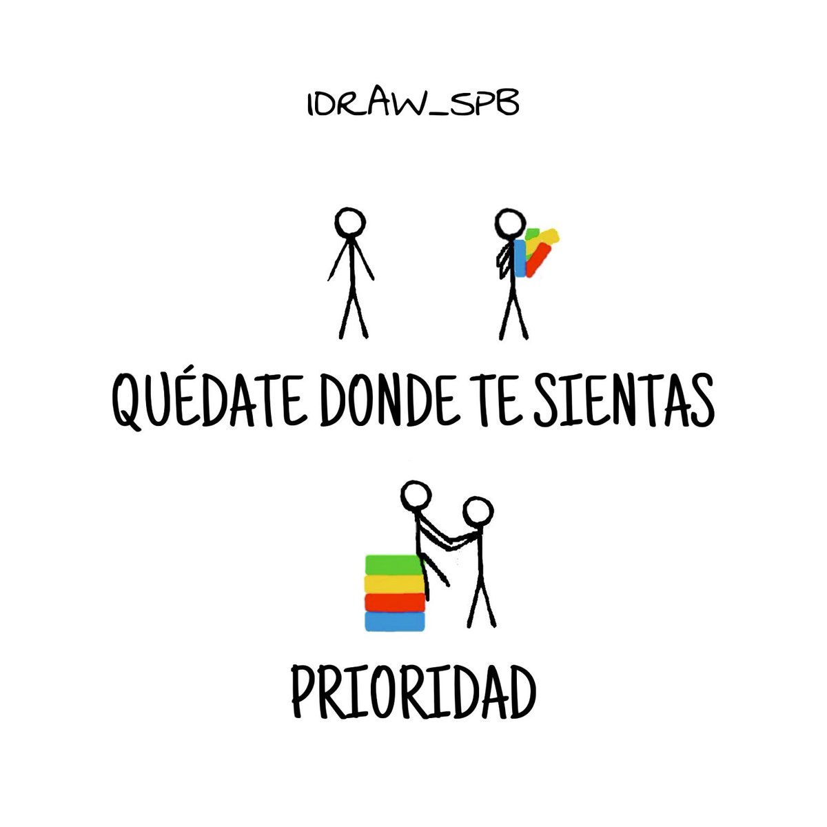 Idraw_spb's tweet photo. Donde te sientas prioridad. https://t.co/rMVDaGtj5W