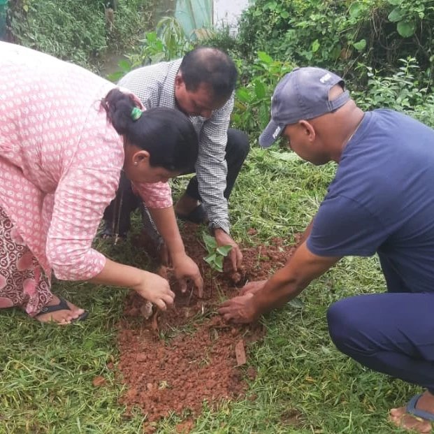 SmtJMOfficial's tweet photo. Tree Plantation Drive in association with Hanuman Sports And Cultural Club.
I thank them for always stepping up and working hand in hand with the panchayat towards the betterment of Taleigao.
#Together4Taleigao https://t.co/ZHNkgEXMfo