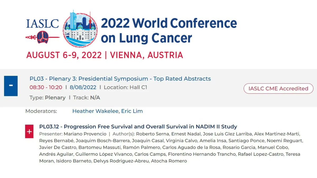 gecp_org's tweet photo. El próximo 8 de agosto, @gecp_org @MARIANOPROVENCI presentan en sesión presidencial del #WCLC2022 nuevos datos de #NADIMII
👇👇👇 https://t.co/yvNRFLcV44