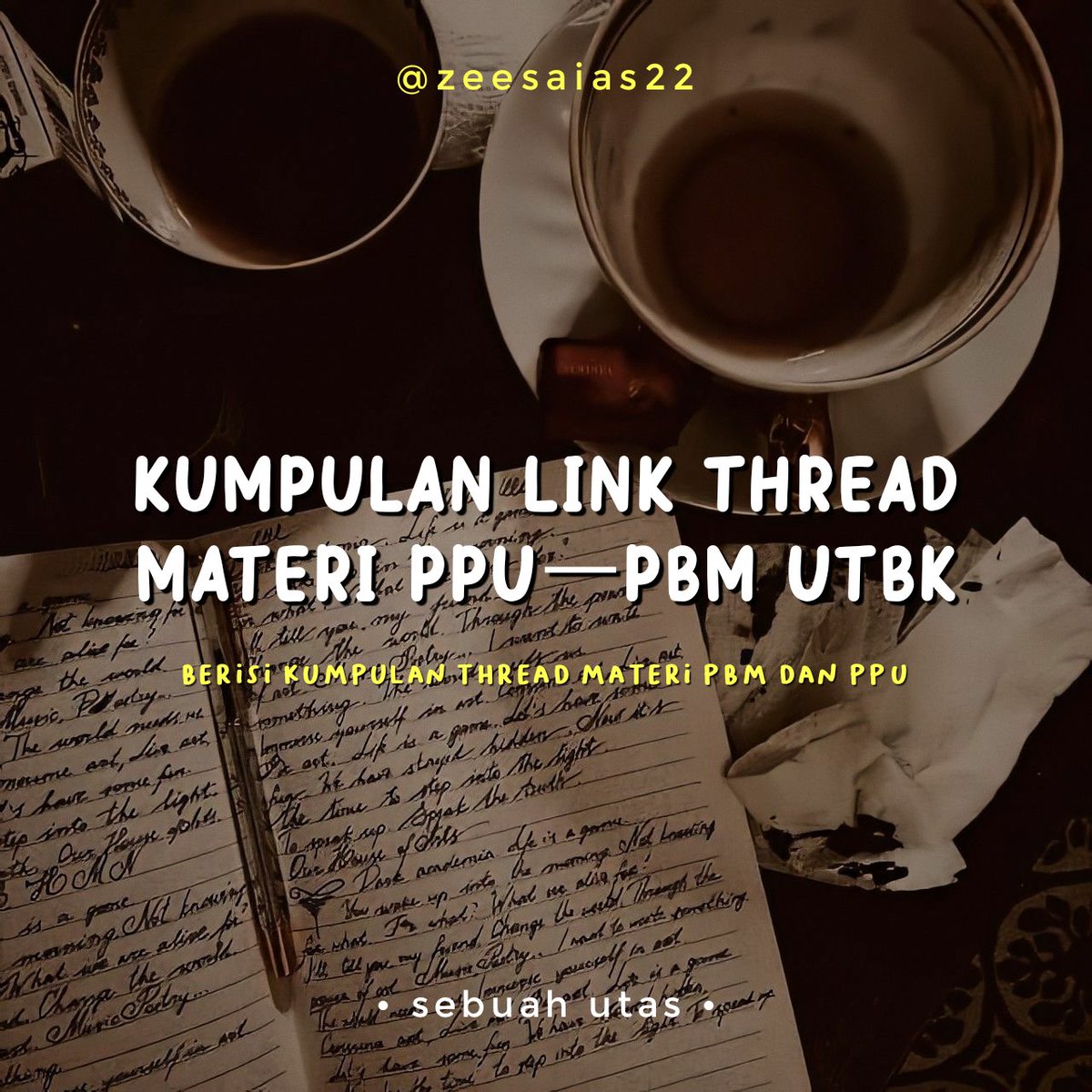 ACABmf's tweet image. 📚 Kumpulan thread materi belajar PBM &amp;amp; PPU UTBK 📚

― a thread
{#studytwt #AMBISVERSE}