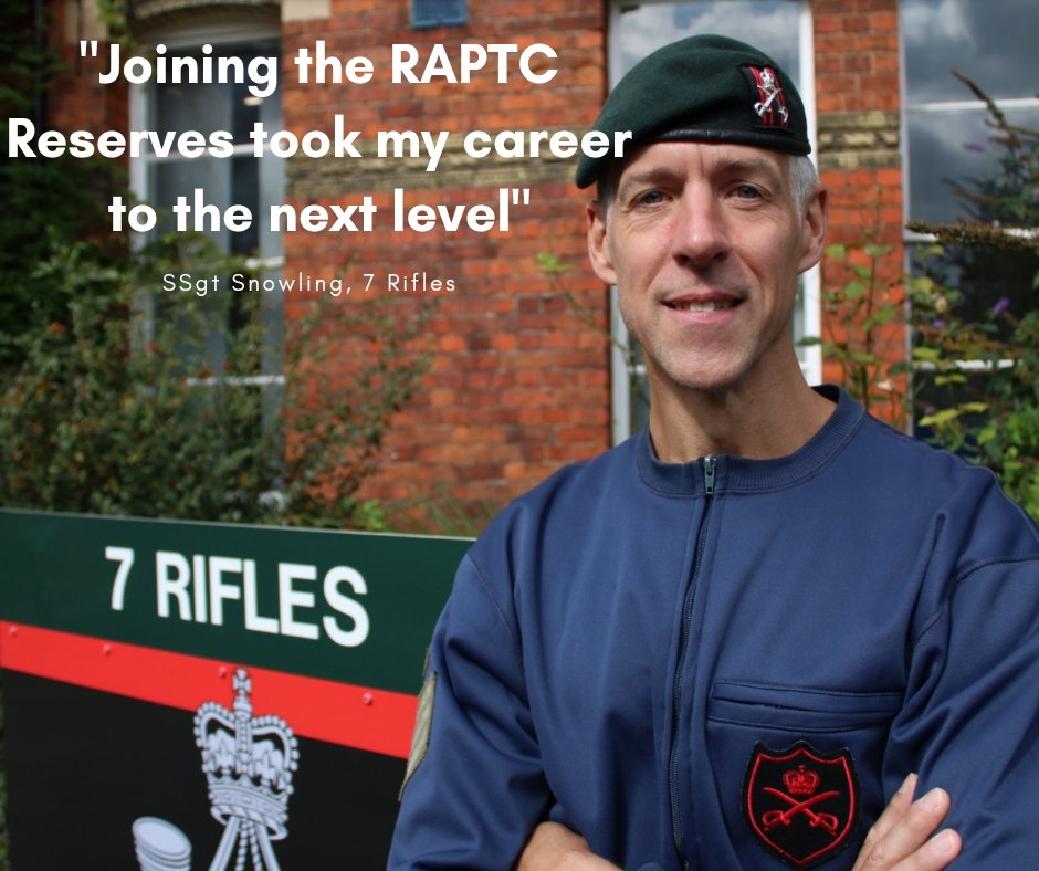 RAPTC Corps Sergeant Major (@raptc_corps_sm) on Twitter photo Are you a civilian with a L3 diploma in a PT related activity?
Are you aged between 22 & 43?
Are you looking for a new challenge?
The RAPTC Reserves could be for you! We are the British Armys Physical Performance Specialists - come and join us.
Info: Stephen.green309@mod.gov.uk Are you a civilian with a L3 diploma in a PT related activity?
Are you aged between 22 & 43?
Are you looking for a new challenge?
The RAPTC Reserves could be for you! We are the British Armys Physical Performance Specialists - come and join us.
Info: Stephen.green309@mod.gov.uk