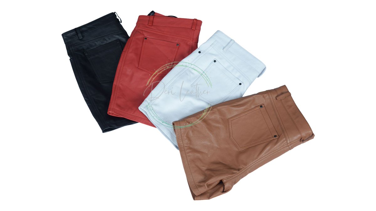 Deri store's Premium Quality 5 Pockets Zipper Leather Shorts are Available in Pack Of  2, 3 and 4.
You can order your own choice of colors for customization.

Ebay.com/str/rihas
Click on the Link to Order.

#derileather #deristore #deriproducts #leather #shorts  #summer
